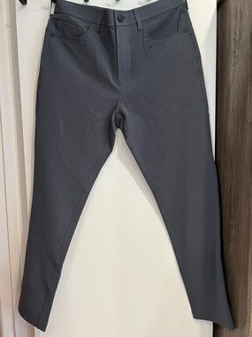 Men's Dress Pants in Charcoal Gray